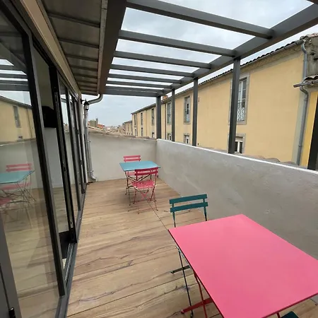 Maison De Renovee - Carc'apparts - Terrasse *